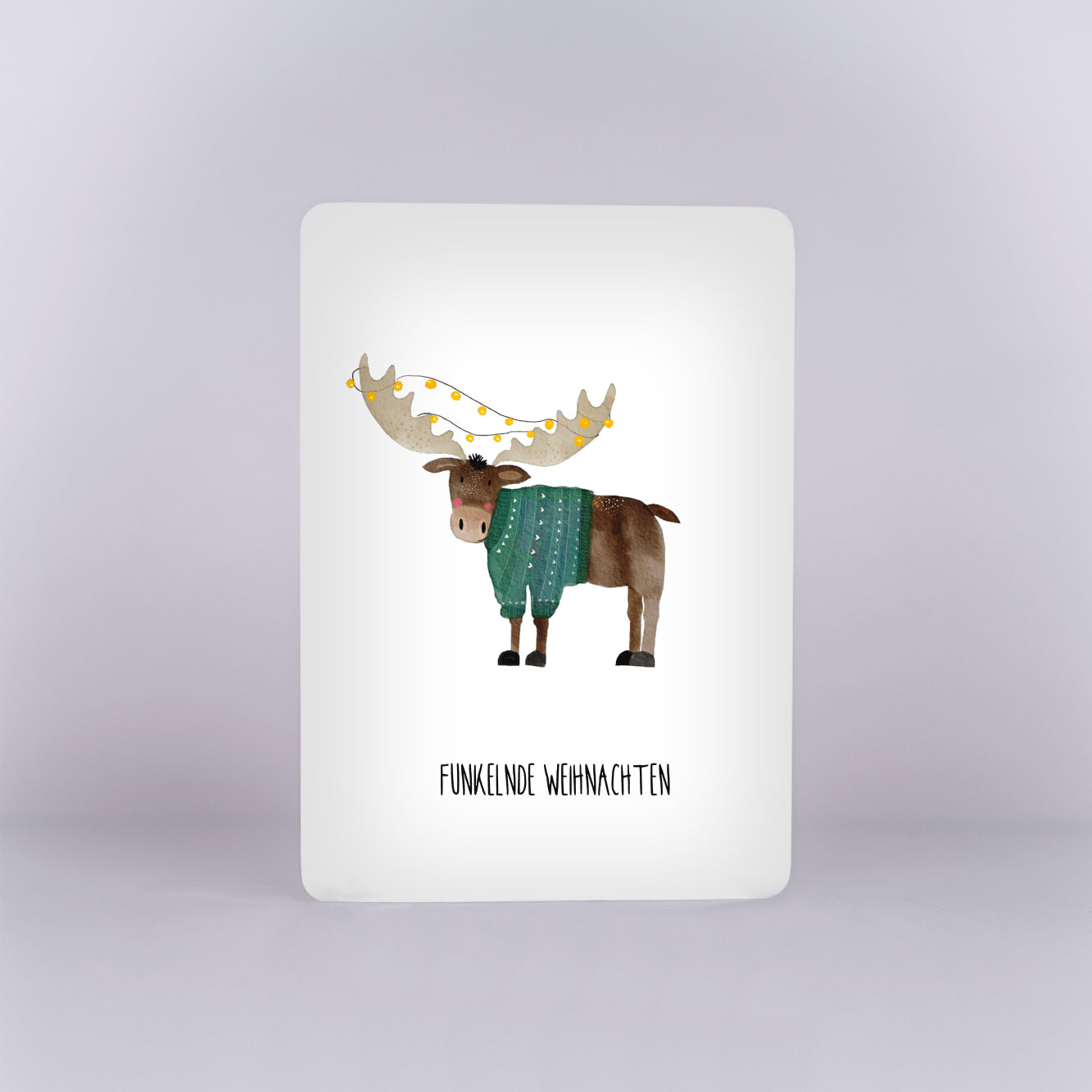 Rentier- Funkelnde Weihnachten