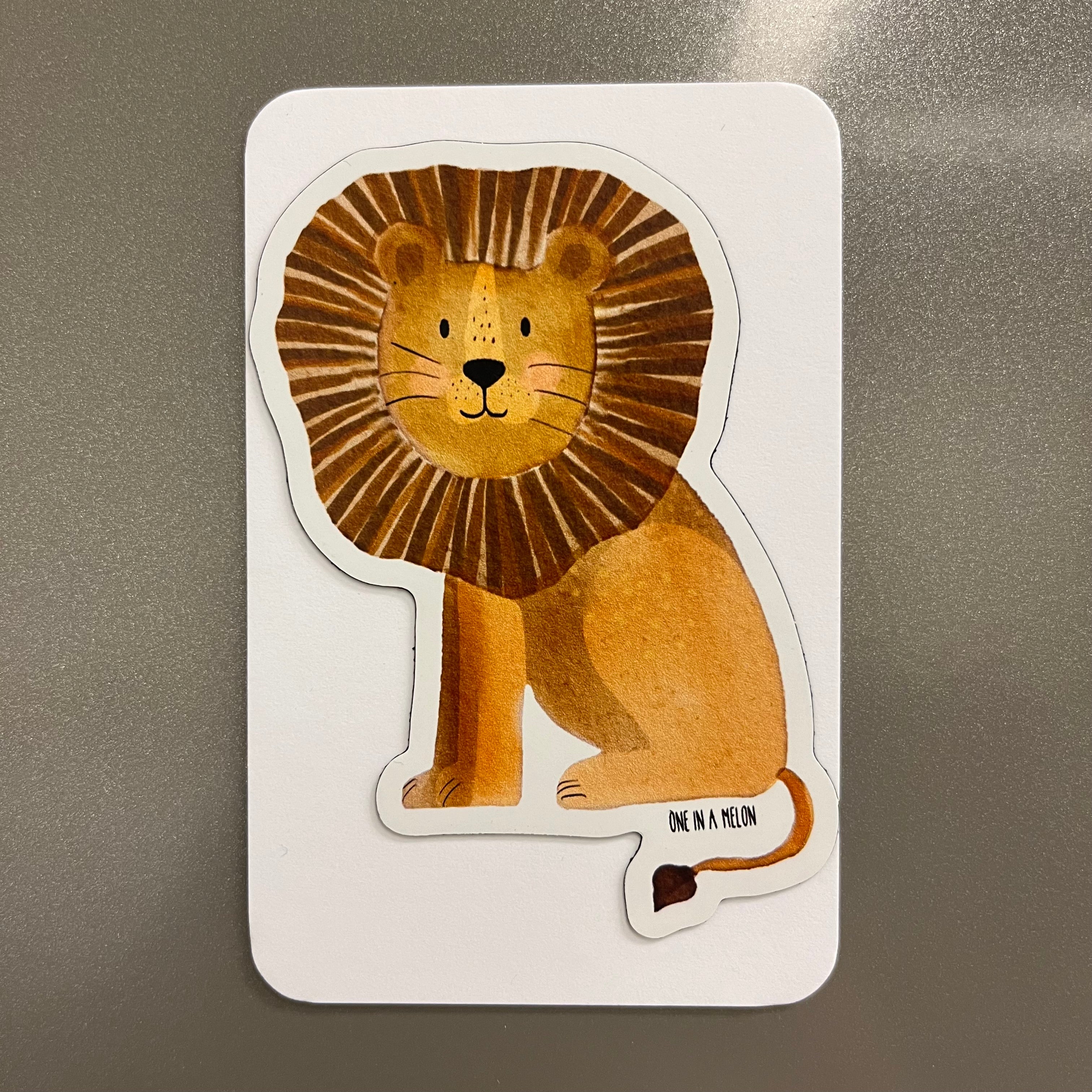 Kühlschrankmagnet Löwe