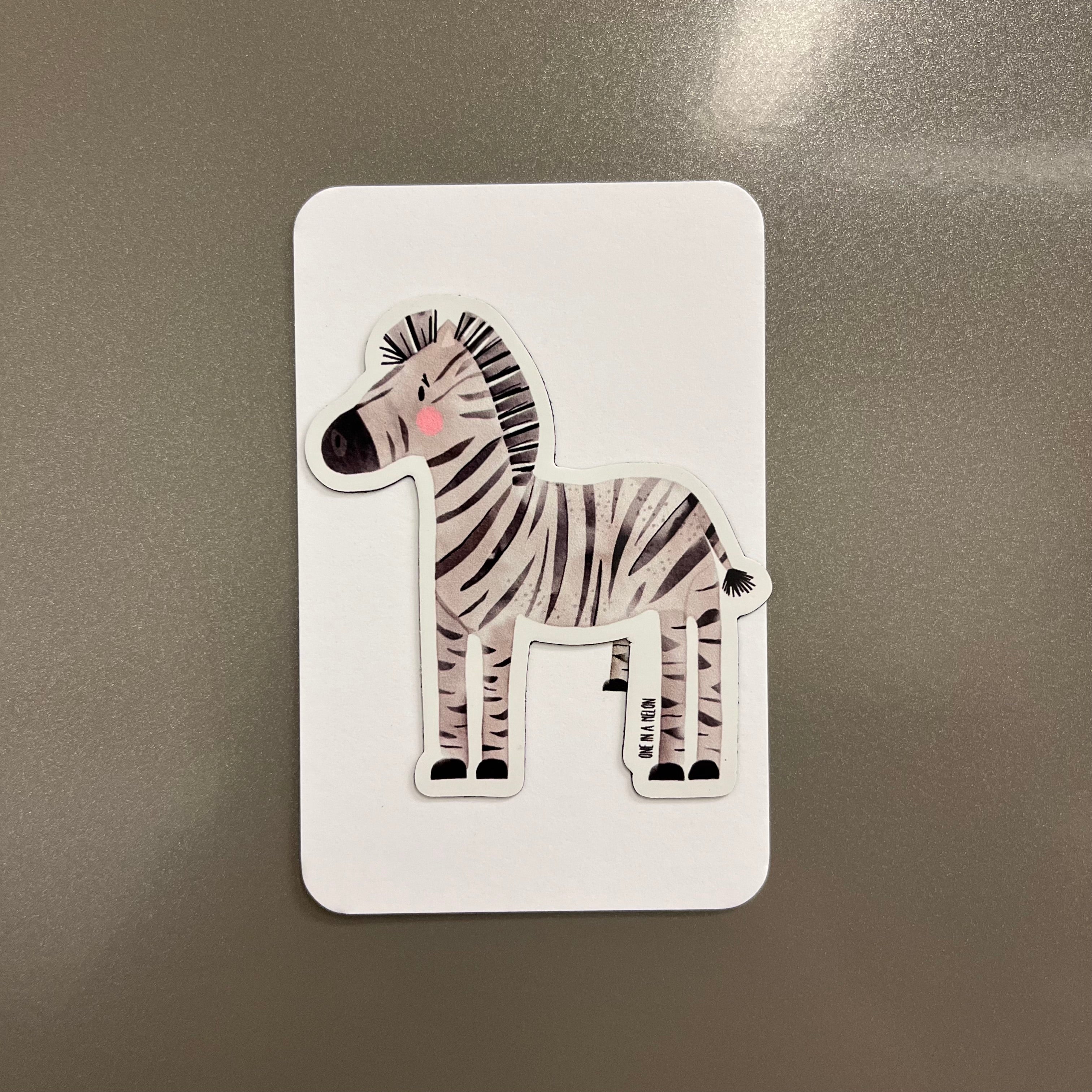 Kühlschrankmagnet Zebra