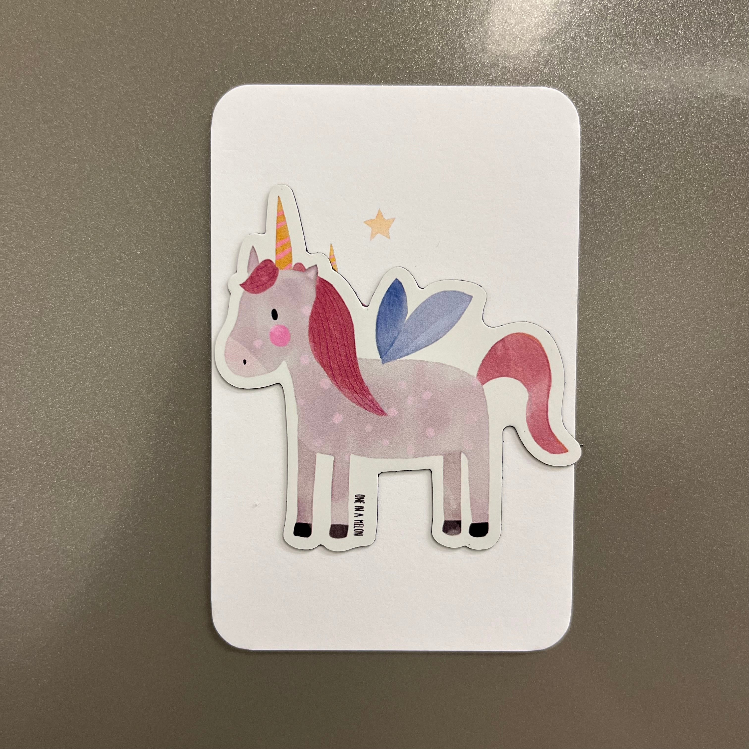 Kühlschrankmagnet Einhorn