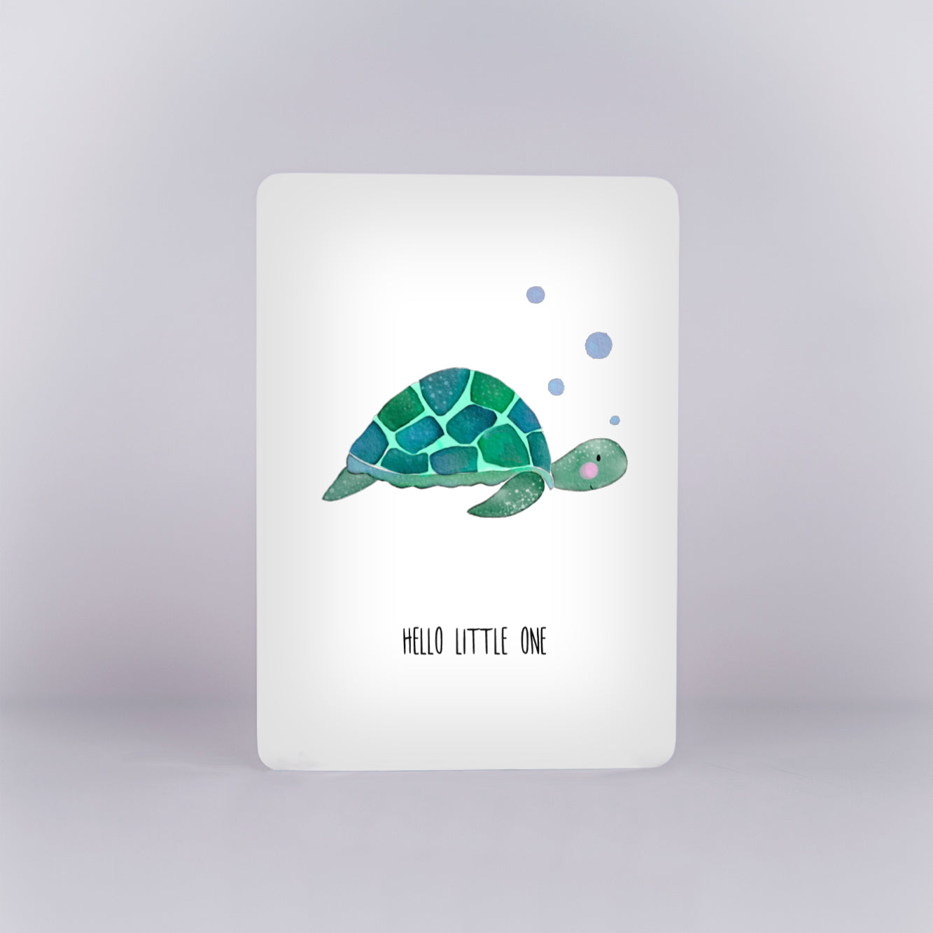 Schildkröte - Hello little one