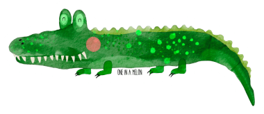 Kühlschrankmagnet Krokodil