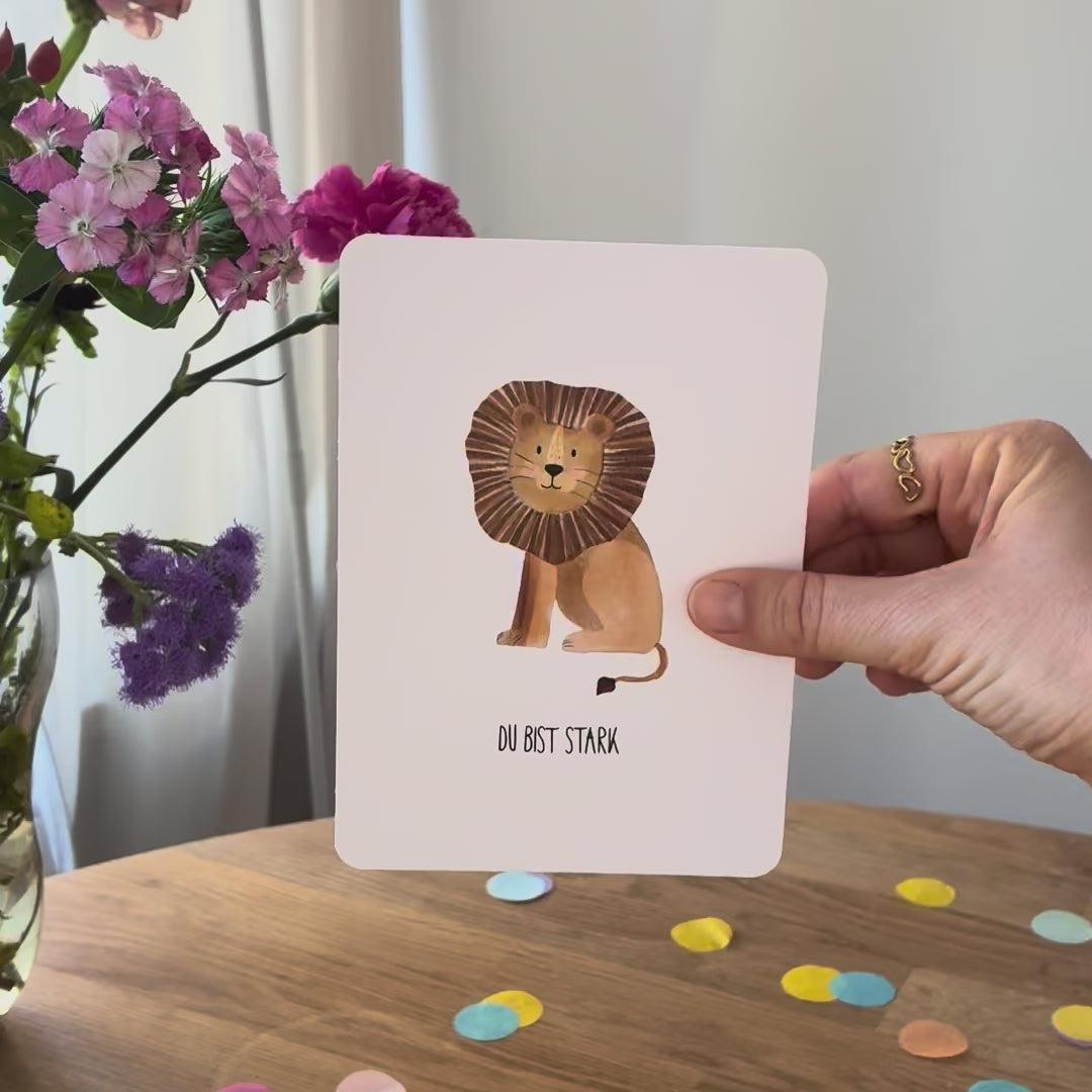 Löwe - Du bist stark