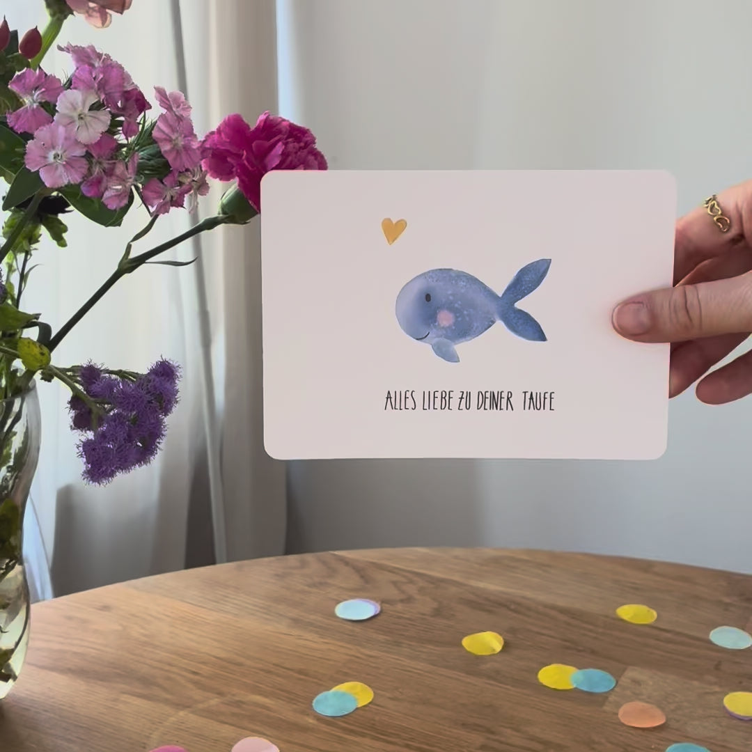 Fisch - Alles Liebe zur Taufe